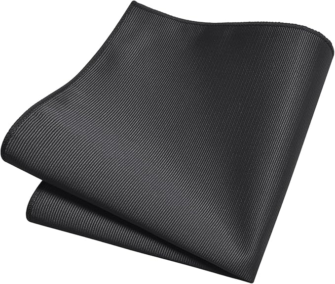 GUSLESON Set de Corbata, Pañuelo de Bolsillo y Gemelos para Hombre + Caja de Regalo miniatura 3