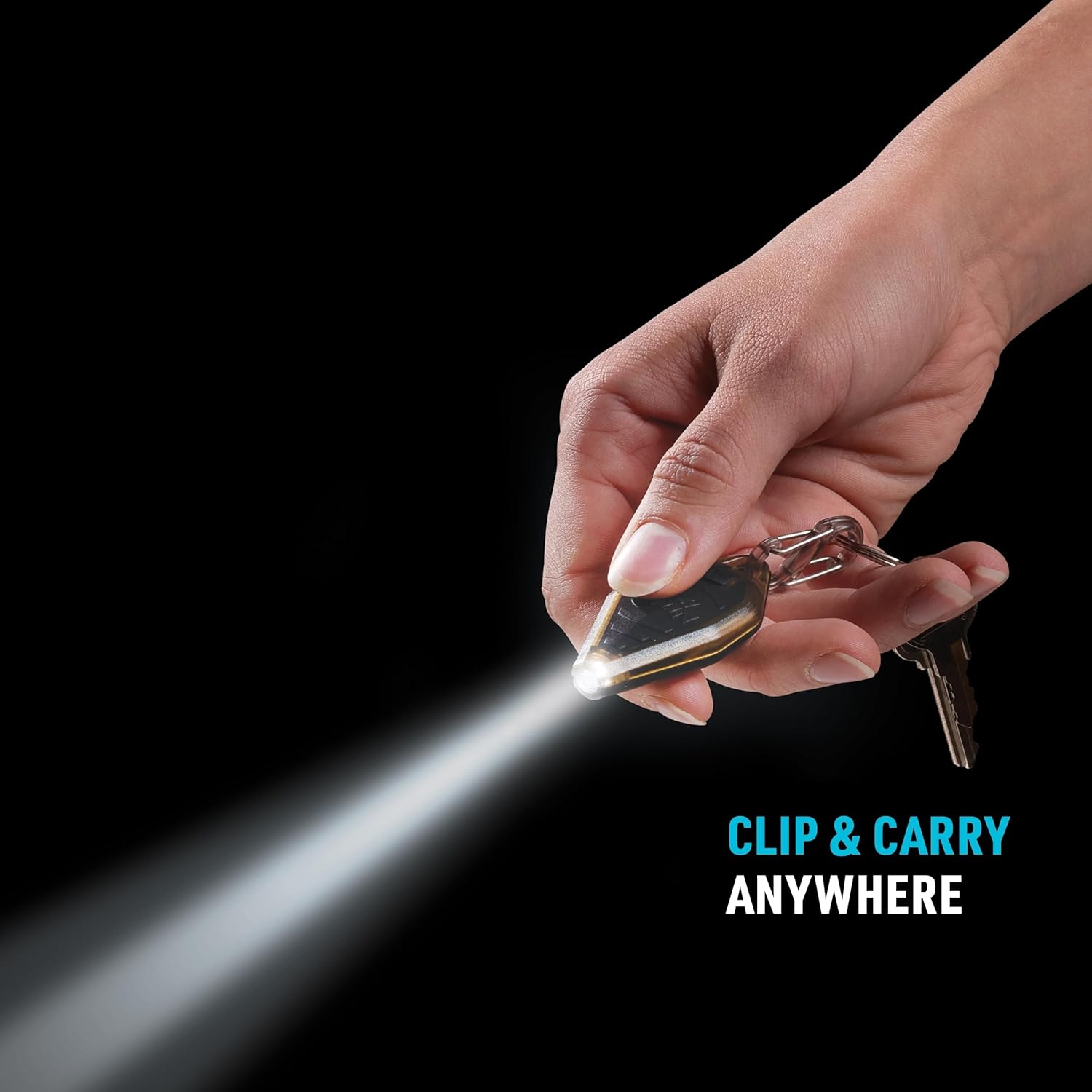Nite Ize Radiant Rechargeable Microlight - Rechargeable Keychain Flashlight with LED Light - Microlight for Travel, Camping, Car Key Keychain & House Key Keychain - 12 Lumen Light (Pack of 2)