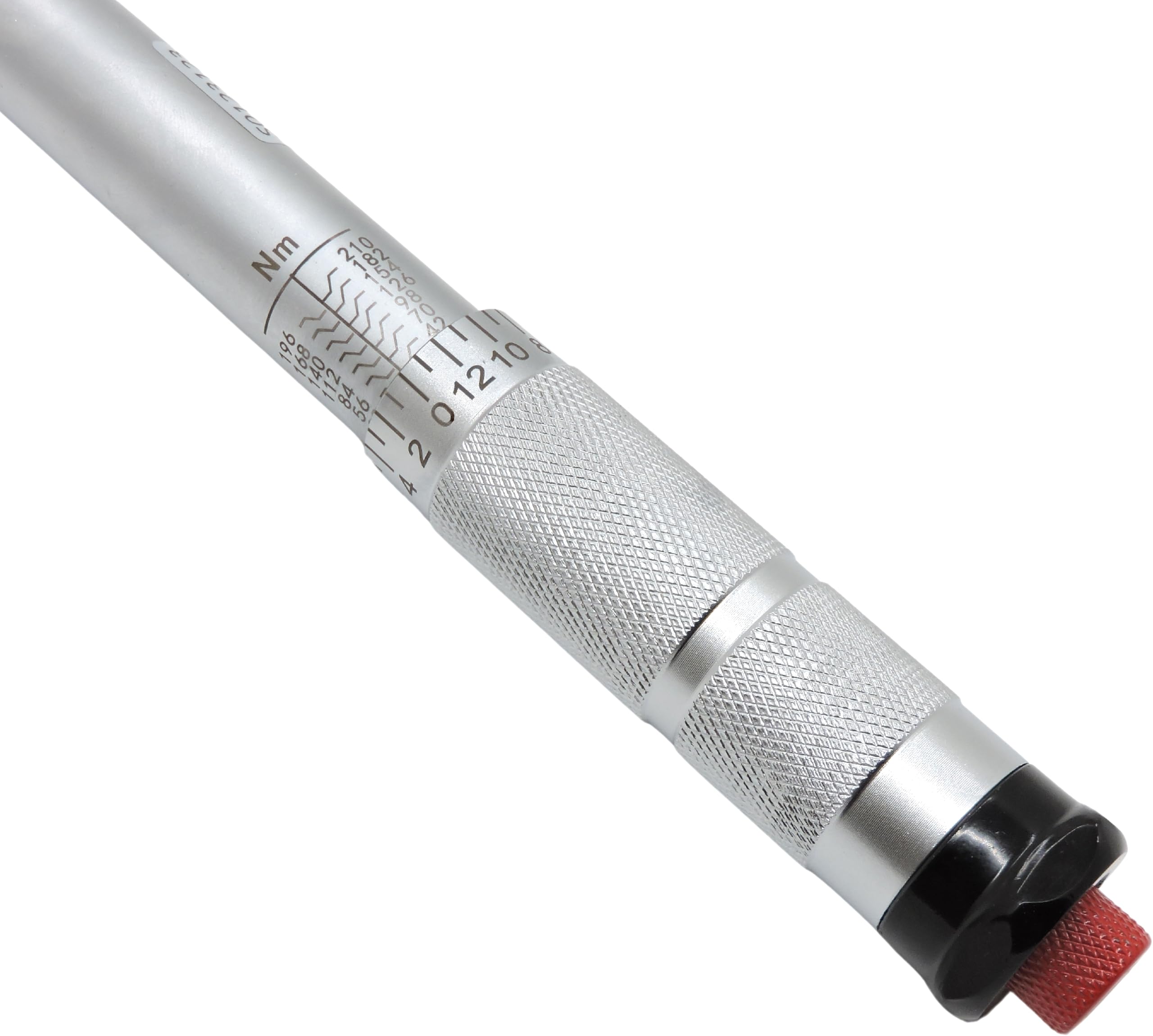 FAMEX 10886-3N-KS Llave dinamométrica 1/2" (12,5 mm) | 30-210 Nm con certificado de calibración - Juego de ahorro con inserciones suaves para tornillos de rueda | para coches y furgonetas