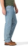 Wrangler Mens Classic 5-Pocket Regular Fit Cotton Jean