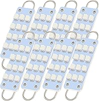 Vista 10 de Bombillas LED 12-SMD 3528 Festoon de 1.732 in para puerta lateral de coche de cortesía de bucle rígido de 1.73 pulgadas bombillas LED 561 562 567