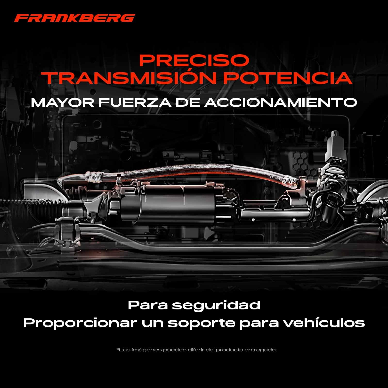 Frankberg Cable del freno de mano Trasera izquierda o derecha Compatible con 6 Touring GH 6 Hatchback GH 6 Berlina GH Replace# 50233,K18962