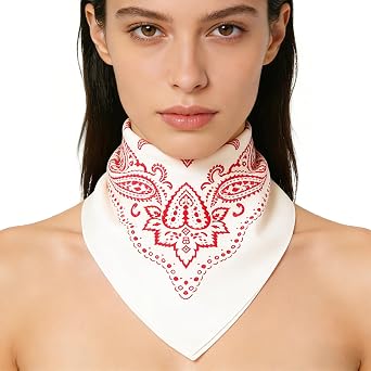 27.5 Satin Scarf - Super Soft & Lightweight Silky Head Bandanas, Versatile Fashion Scarf for Women Hair Wrap Handbags