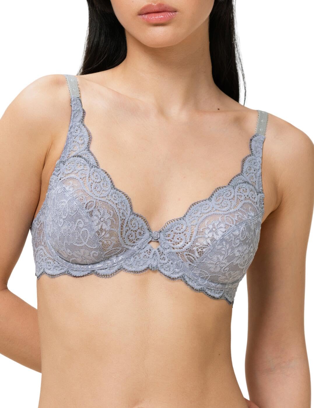 Triumph Women's Amourette 300 W X Bra, Morandi Grey, 38B