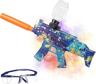 Gel Blaster, Electric Gel Blaster Gun, Splatter Ball Shooting Toy with Goggles, Electric Automatic Gel Blaster Toy Gifts Outdoor Games for Adults, Teens Ages 14+ (Without Water Beads)
