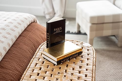 Miniatura 11 de Libros decorativos para decoración del hogar Libros de tapa dura decorativos de exhibición de imitación para estantería Libros decorativos con