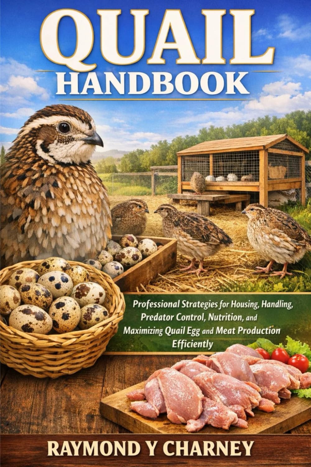 QUAIL HANDBOOK: Professional Strategies for Housing, Handling, Predator Control, Nutrition, and Maximizing Quail Egg and Meat Production Efficiently