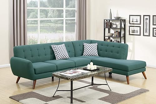 Miniatura 2 de Poundex PDEX-F6955 Sofás, Laguna Laguna,Negro -,Gris