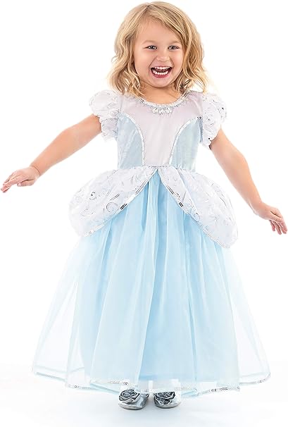 Little Adventures Deluxe Machine-Washable Cinderella Dress