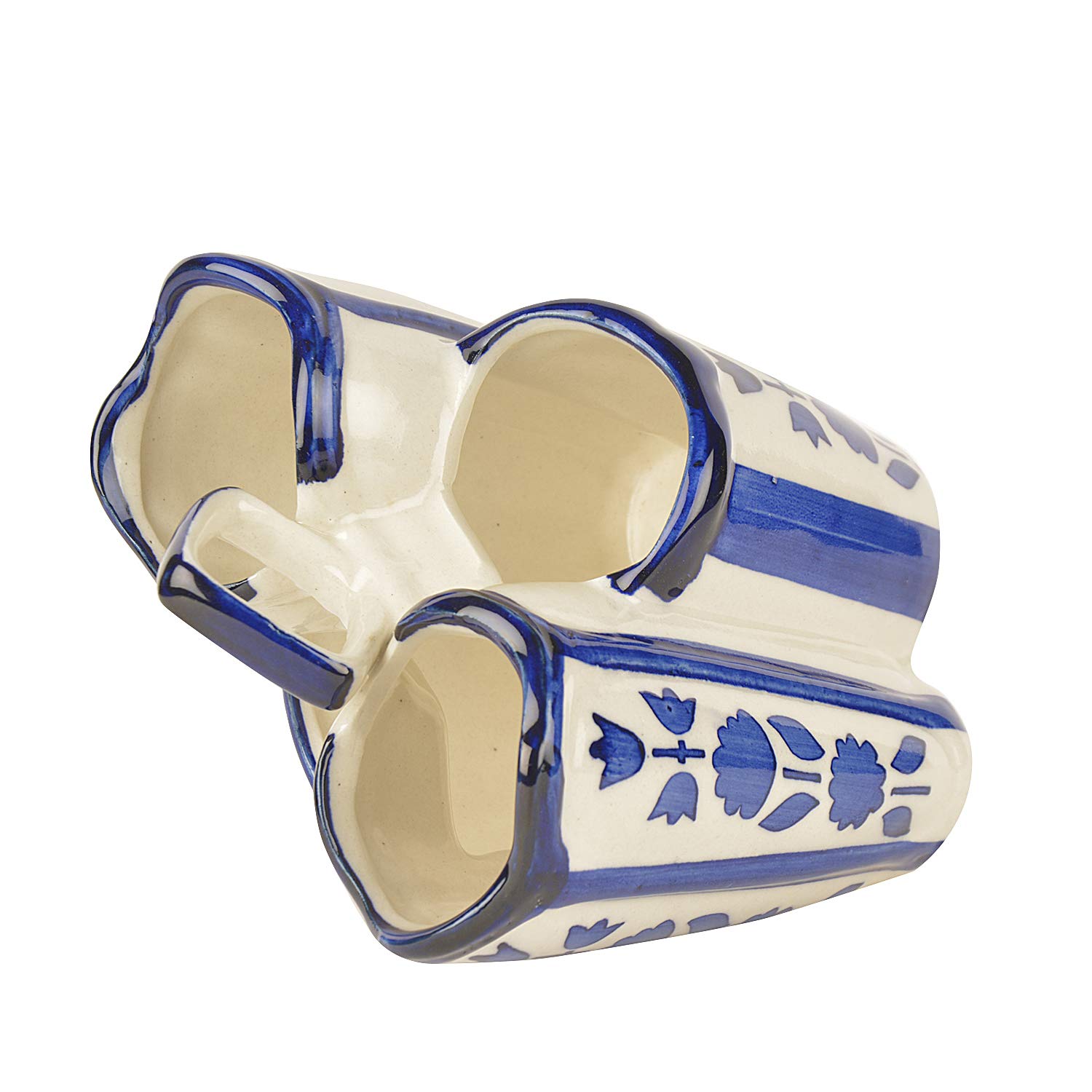 Handpainted Ceramic Cutlery Stand - Unique Kitchen Decor -4