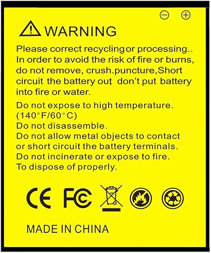 Miniatura 5 de MAXBEAR Motorola Moto E6 Batería, (actualizada) 3500mAh 3.85V batería de repuesto de polímero de litio para Motorola Moto E6 KE40 XT2005 XT2005-1