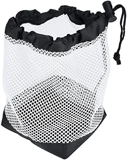 Broco Nylon Mesh Pouch 36 Cordonnet Golf Balls Holder Storage Bag Net Golf Accessories