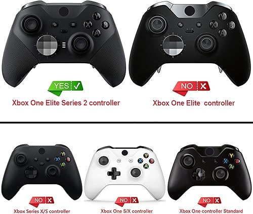 Miniatura 2 de PlayVital Samurai Edition - Funda de silicona antideslizante que brilla en la oscuridad para el controlador inalámbrico Xbox Elite Series 2,