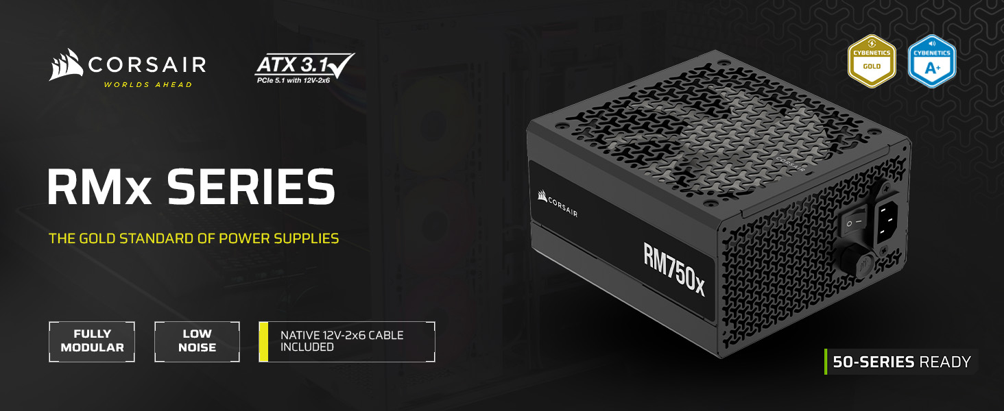 Amazon.com: CORSAIR RM750x Fully Modular Low-Noise ATX Power