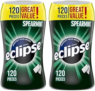 Sugar Free Gum Spearmint, 120 ct (Pack of 2)