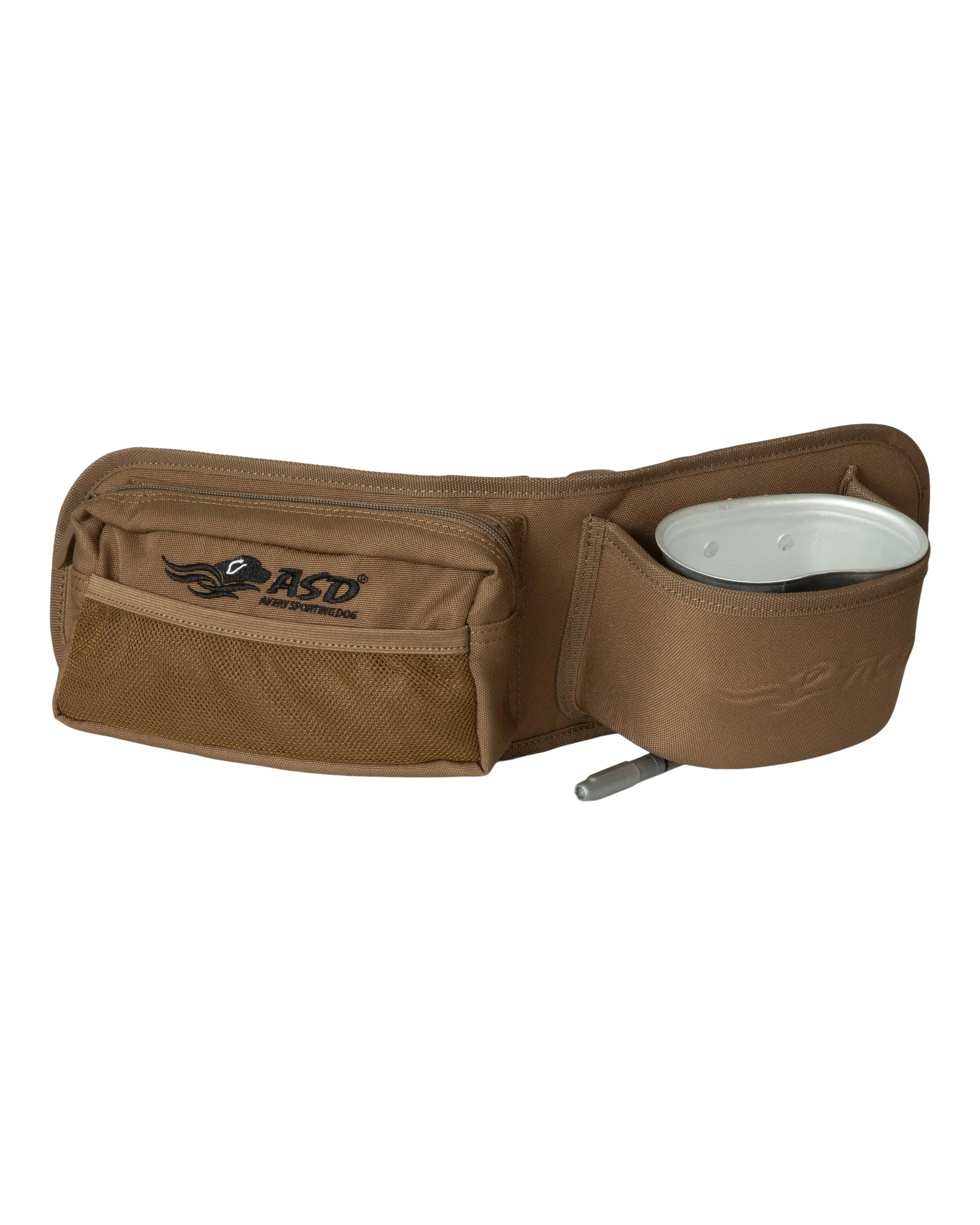 Banded Avery Sporting Dog Trainer’s Waist Belt – Adjustable, Hands-Free Dog Training Belt with Storage Pockets (Marsh Brown)