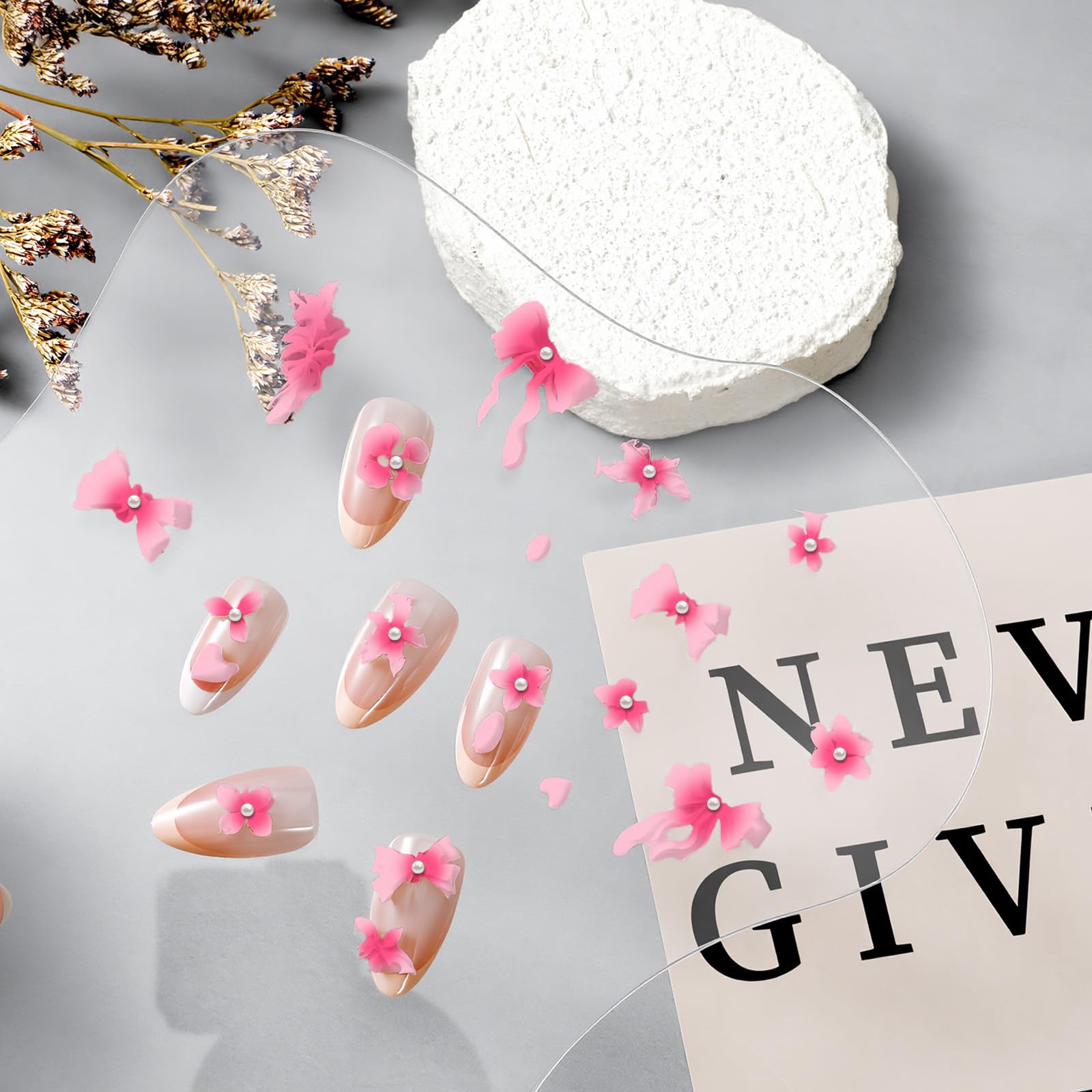3 SZTUK 3D Kwiaty Nail Formy Silikonowe Flowe Nail Art Formy Rzeźba Szablon Wiosna Lato Kwiatowy Paznokcie Forma Projekt DIY Kwiat Charms Na Akcesoria Narzędzia Silikonowe Sztuka