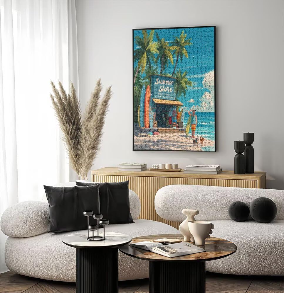 Puzzle 3000, Jigsaw Puzzle per Adulti, Estate Sulla Spiaggia BLQSBGA6-467 | Puzzle Classici, Impossibile Difficile Sfidanti Puzzles, Puzzle Decorativo per La Famiglia, Come Regalo e Decorazione Pareti