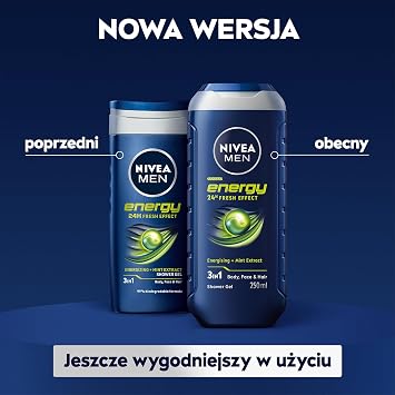 NIVEA Energy Shower Gel 250 ml