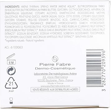 AVENE CRèME NUTRITIVE REVITALISANTE RICHE Nutritive Cream Rich 1.7 fl oz 50 ml
