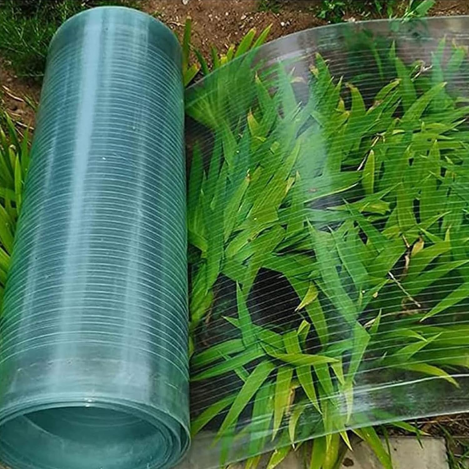 Telo di copertura per serre e capannoni, design flessibile, facile da tagliare e piegare, protezione UV, resistente alle intemperie, ideale per giardinaggio e progetti fai da te