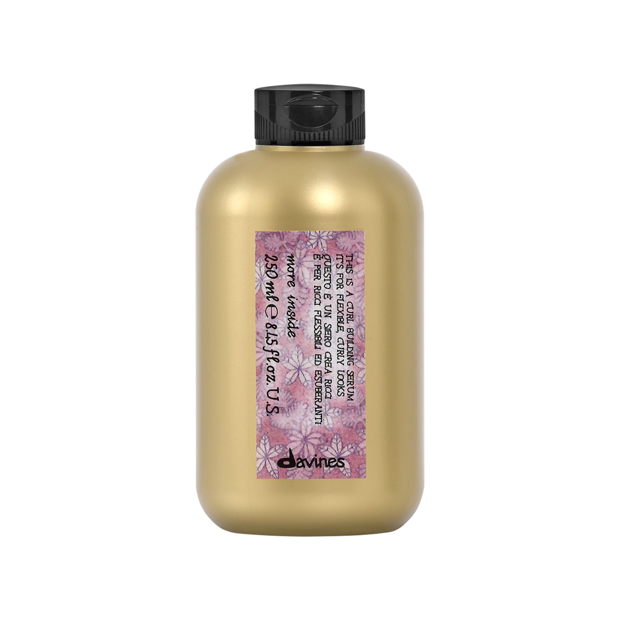 DAVINES More Inside Curl Building Siero 250 Ml per la beauty routine quotidiana, per trattamento mirato e luminosità, 250 ml