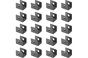 Durable 1-Inch Weldable U Brackets (20-Pack)