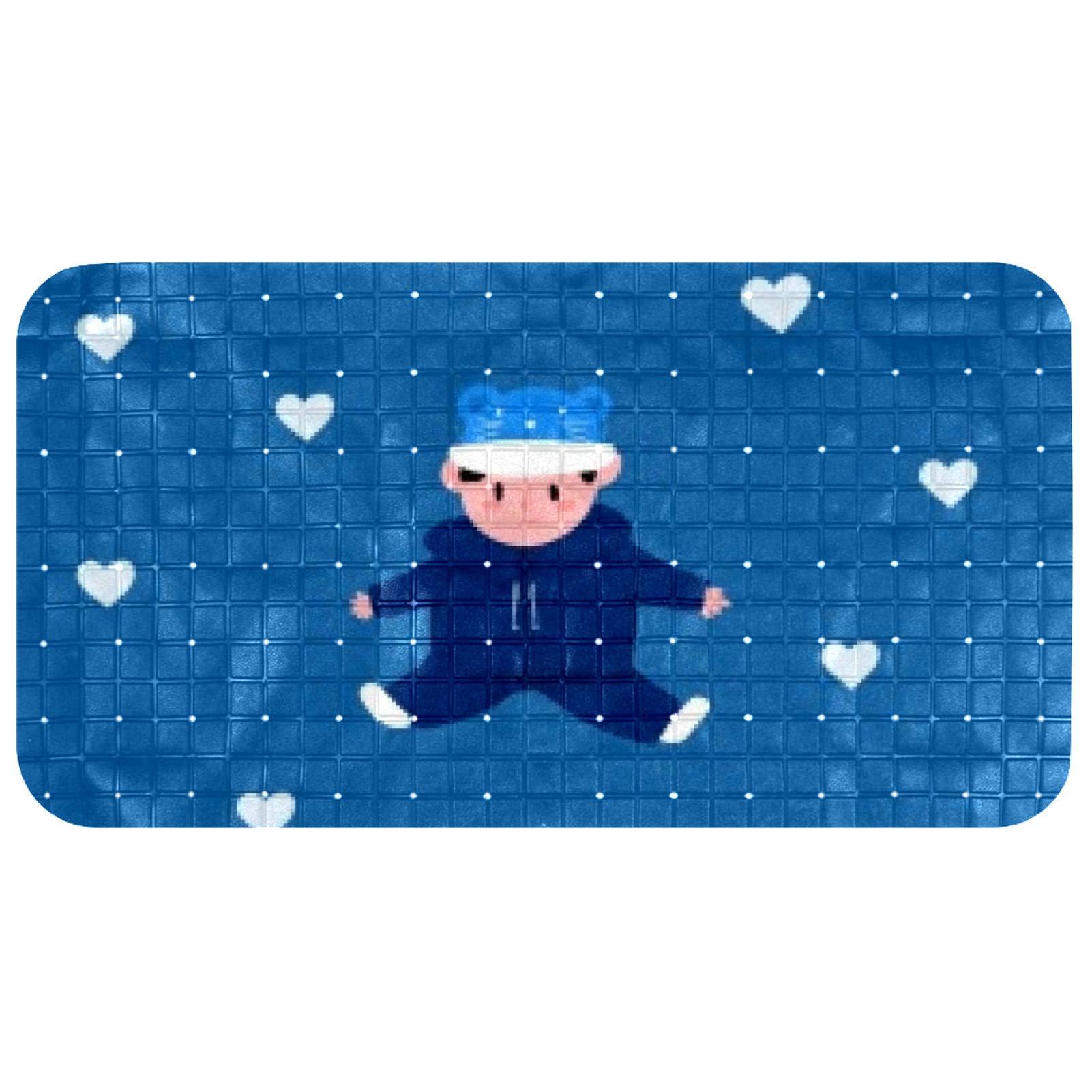 Tapis de baignoire antidérapant pour laver les enfants et les animaux