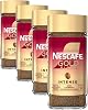 NESCAFÉ Gold Blend Intense Premium Instant Coffee, Dark and Vibrant with Dark Roasted Arabica, 190g (Pack of 4)