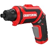 CRAFTSMAN 4V Cordless Screwdriver with USB Charger and Picture Hanging Kit Included (CMHT6640BI)