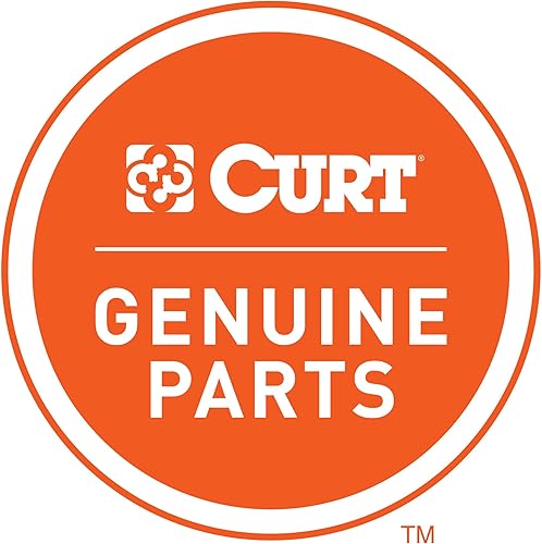 Miniatura 6 de CURT 48560 Anillo de acero negro con forma de lunette de 3 pulgadas de diámetro interior, 60,000 libras, patrón de pernos de 4-12 pulgadas