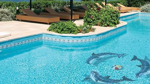 Miniatura 3 de Dolphin Group - Mosaico de porcelana para piscina
