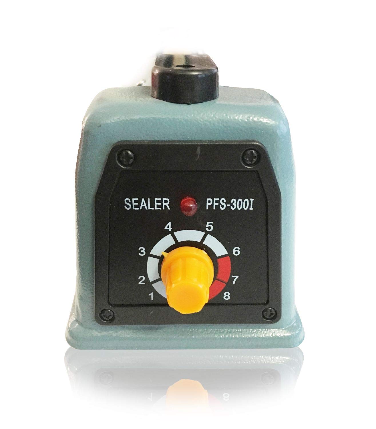 Pfs Pfs-300I Metal Gövde Poşet Ağzı Kapama Yapıştırma Kapatma Makinesi, Siyah