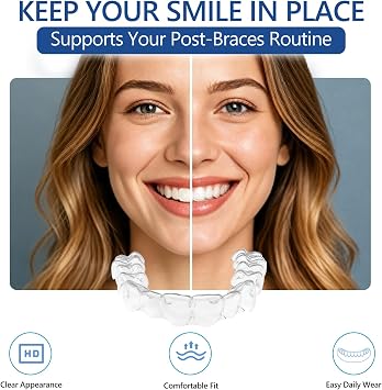 Custom Clear Retainers - Invisible Teeth Retainer