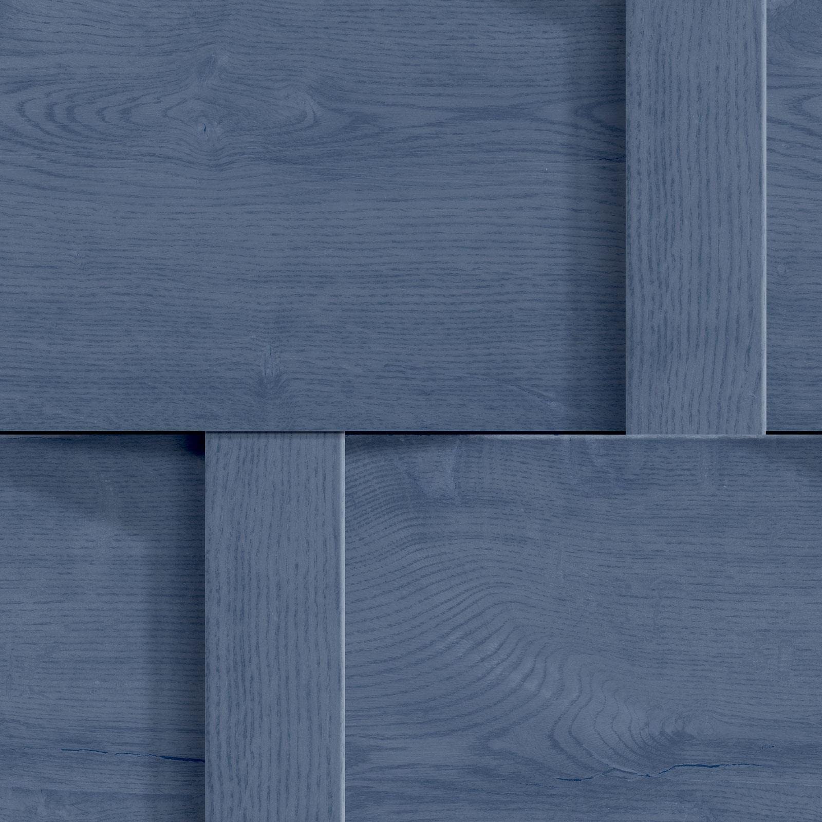 Debona Harrow Navy Blue Wood Panel Effect Wallpaper - Modern Contemporary Design