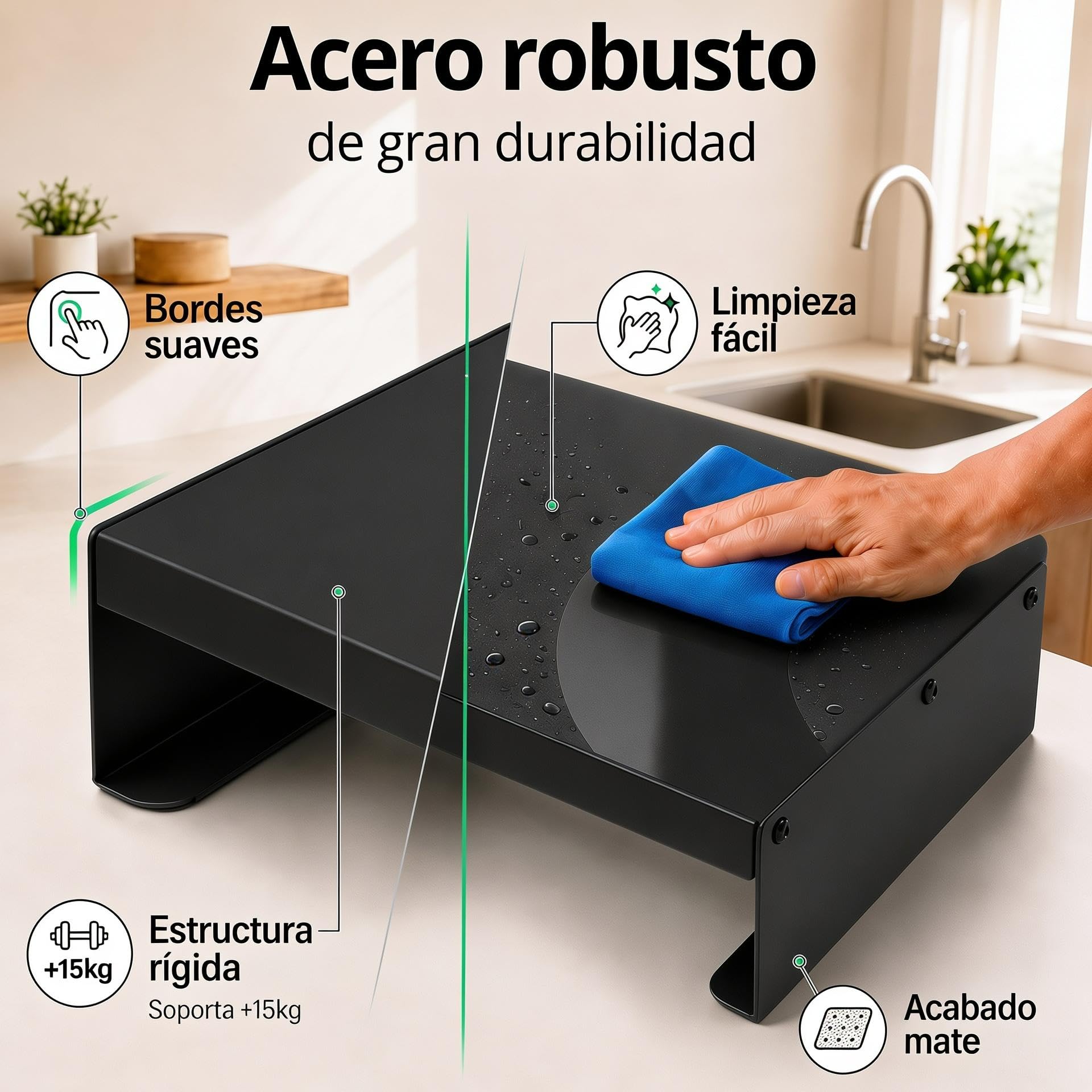 Tapa para Vitrocerámica Extensible, Tapa Encimera Gas, Protector Induccion
