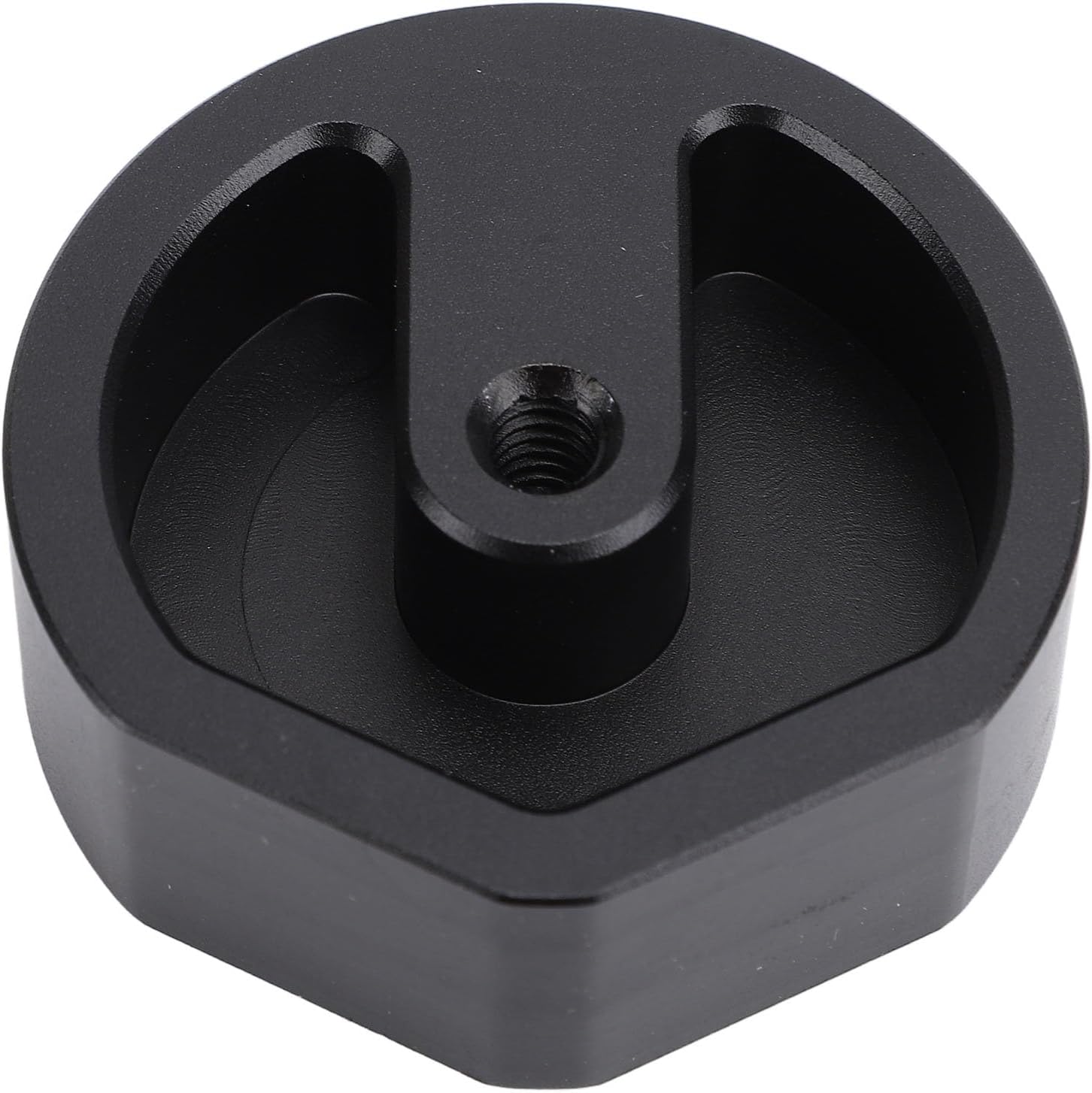 KIMISS Aluminum Alloy Tripod Mount for Rugged RV and Trailer Yacht Camping Vehicle Bracket Stand (Black)