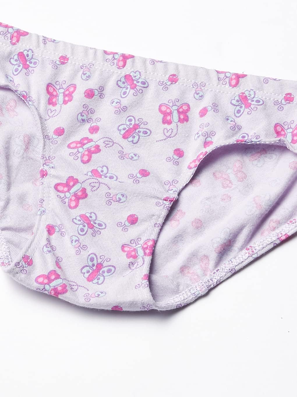 Hanes baby girls Toddler 10-pack Pure Comfort Underwear, Available in Brief and Hipster Panties, Hipster Assorted - 10 Pack, 2 3 US - Image 3