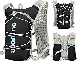 Hydration Vest 12L Hydration Running Bag Ideal for Women & Men, Trail Vest, Running & Running, Hydration Backpack for Running and Hiking, Versatile Hydration Bags