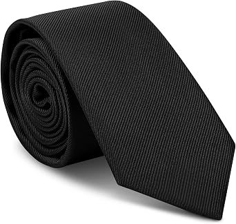 URAQT Men Ties, Classic Mens Solid Color Necktie, Premium Pure Color Skinny Necktie with Multiple Colors