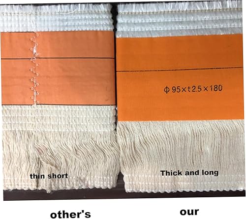 Miniatura 4 de Mecha de calentador de queroseno 95 x t2.0.197 x 7.087 in, reemplazo de mecha de calentador de queroseno, mechas de fibra de vidrio para mechas de