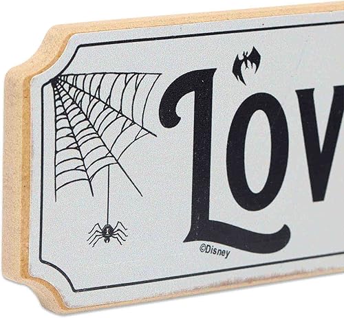 Vista 25 de Open Road Brands Disney Haunted Mansion - Corona de madera para decoración de pared de novia y calavera, espeluznante mansión embrujada