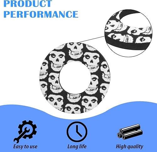 Miniatura 3 de PRO CAKEN Antideslizante Moto Grip Donuts Fit para MX ATV Donuts Agarres Manillar Dirt Bike Quad Bicicletas Agarraderas Donuts Accesorios Cojines de