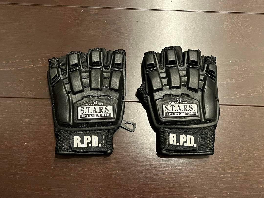 最終バイオハザードハーフフィンガーグローブ(S.T.A.R.S.) IIVCYNZW 最終バイオハザードハーフフィンガーグローブ(S.T.A.R.S.) IIVCYNZW