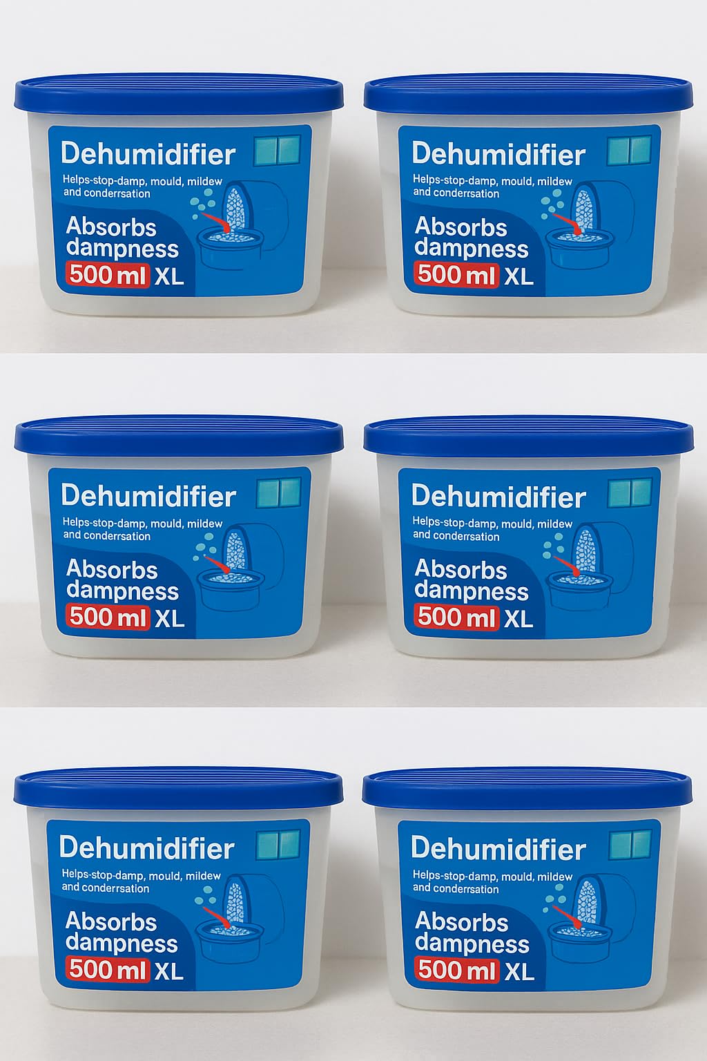 Interior Dehumidifiers for Damp, Mould, and Moisture in the Home, Kitchen, Wardrobe, Bedroom, Caravan, Office, Garage, and Basement (6)
