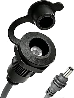 Starlink RV용 미니 패스 스루 키트, IP67 방수 RV 케이블 패스 스루 벽 소켓, DC 5.5x2.1mm 암 전원 커넥터 RV 포트 캠핑카 캐러밴 모터홈 해양 보트 배터리 박스용