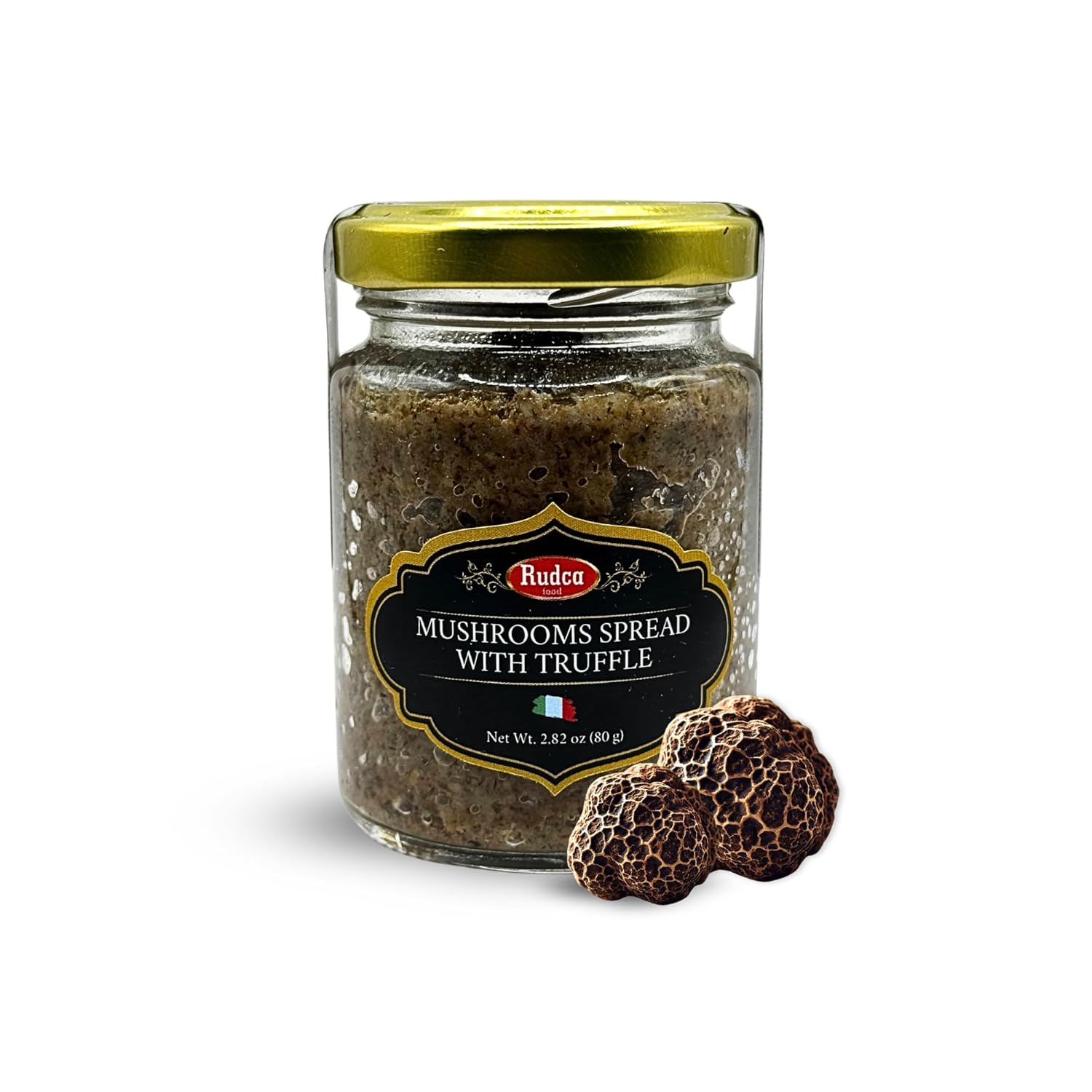 Rudca Food - Untable Gourmet de Trufa y Champiñón - Vegano - 80g