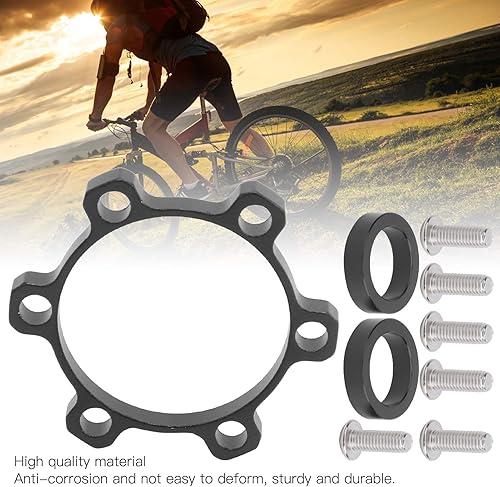 Miniatura 4 de VGEBY Conversión de cubo de bicicleta, 3.937-4.331 in, horquilla delantera anticorrosión, adaptador de conversión de cubo de impulso para bicicleta