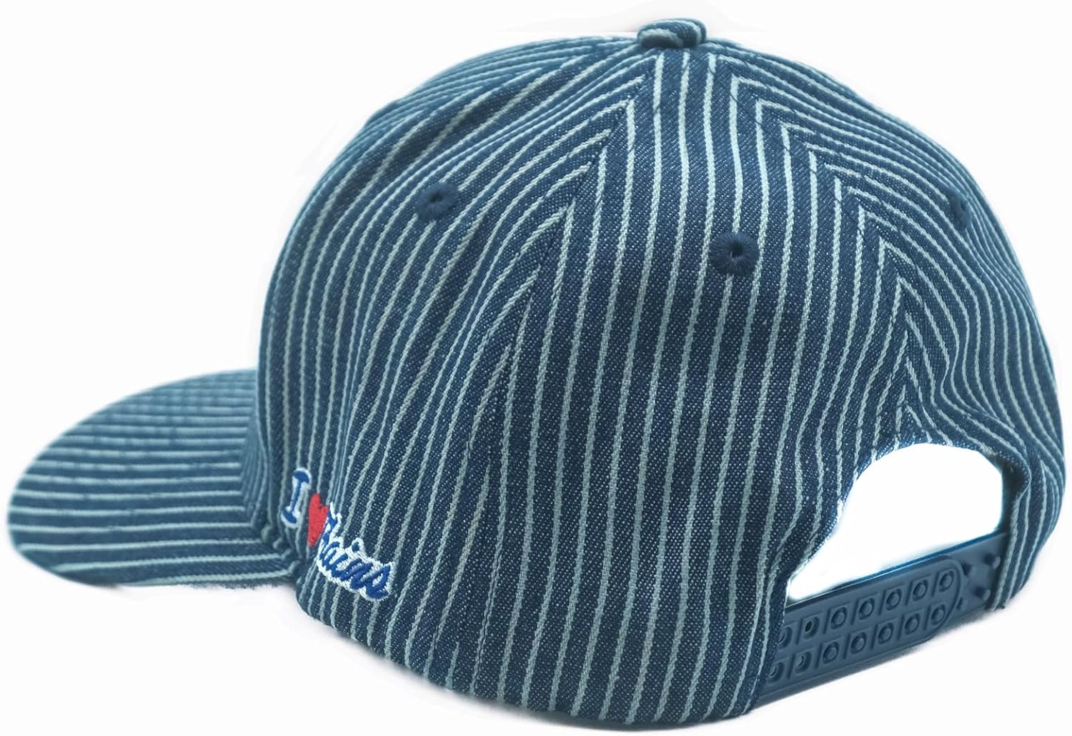 Young Boys Choo Choo Train Embroidered Steam Engine Train Engineer Hat with ITrains Navy/White (US, Age, 9 Months, 10 Years, White)