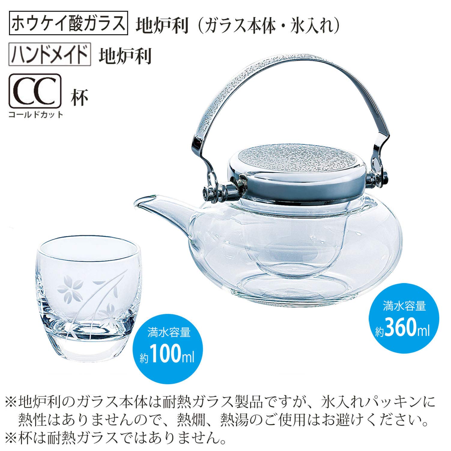 ささきの Amazon.com: Toyo Sasaki Glass G604-M74 Cooling Sake Bowl